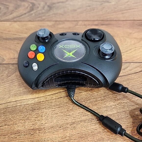 Microsoft Xbox Duke Controller X08-17160 – OEM Original Black Wired Gamepad - Picture 3 of 11
